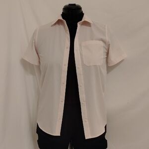 all in motion Light Pink Short-Sleeve Button-Down Shirt